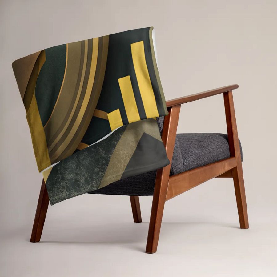 Art Deco Elegance Throw Blanket product image (4)