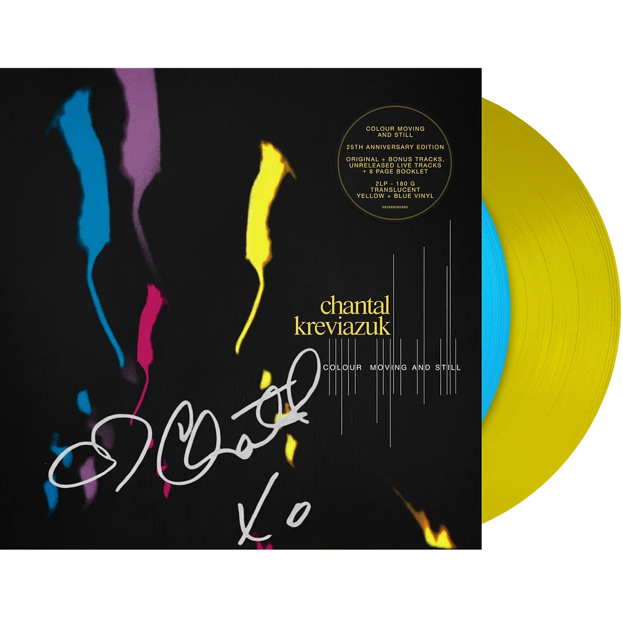 [PRE-ORDER] AUTOGRAPHED COLOUR MOVING AND STILL DELUXE EDITION DOUBLE LP product image (1)