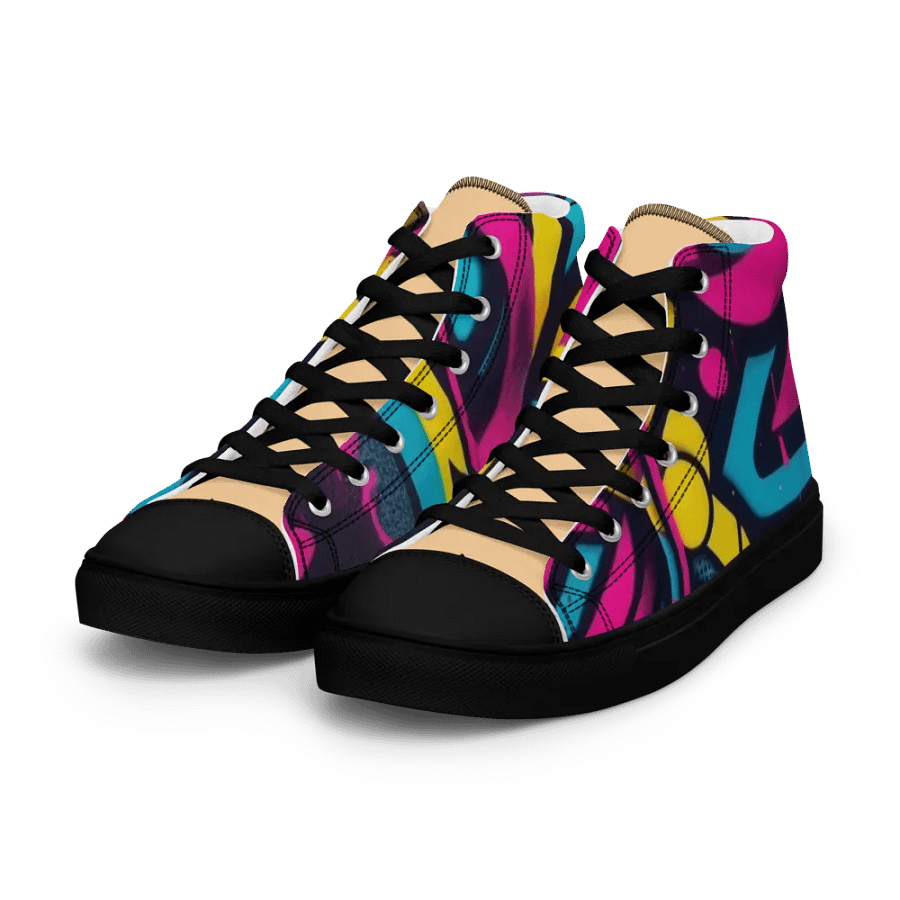 Viral Geometric Graffiti High Tops product image (7)