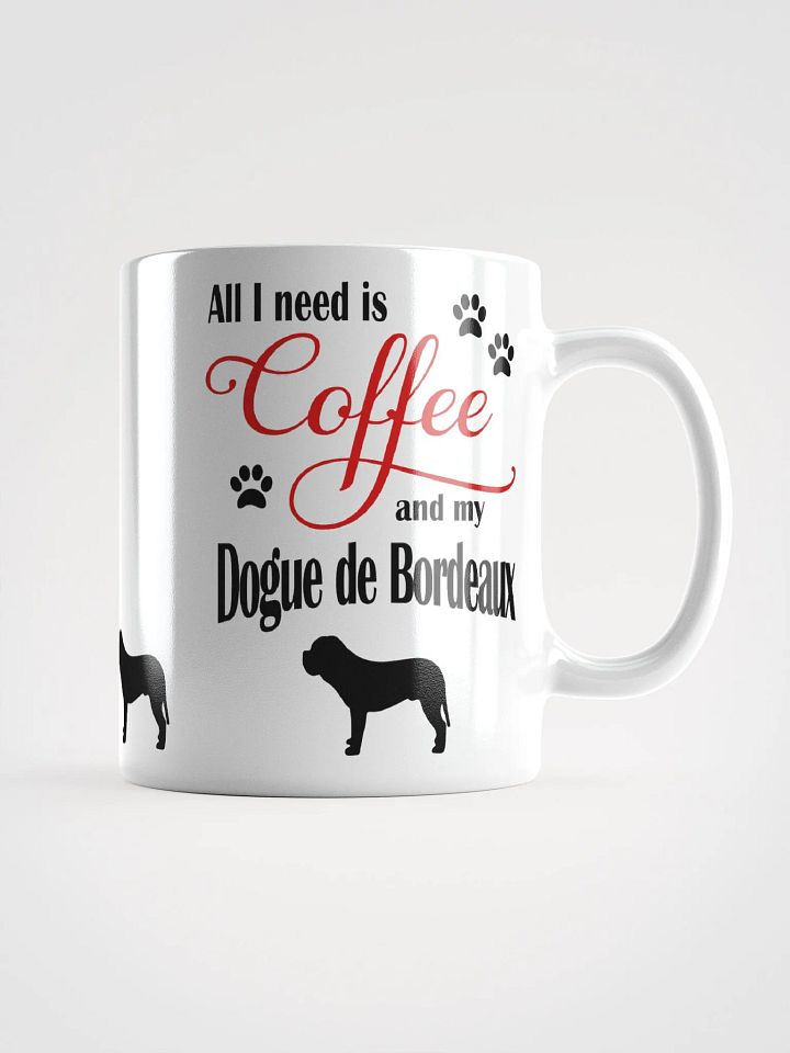 Coffee and my Dogue de Bordeaux Mug product image (1)