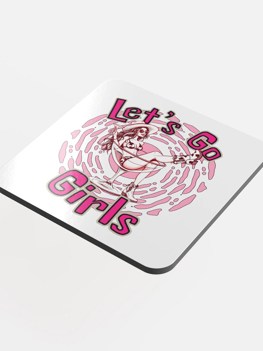Lets Go Girls Cork Coaster Set product image (1)