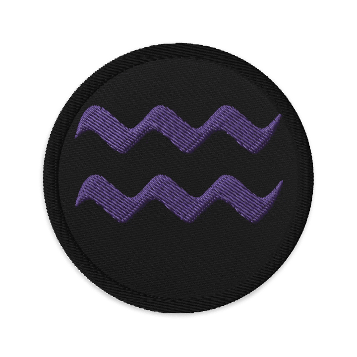 Aquarius Round Patch product image (1)