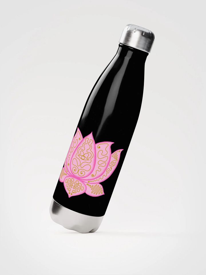 Golden Lotus Stainless Steel Water Bottle product image (2)