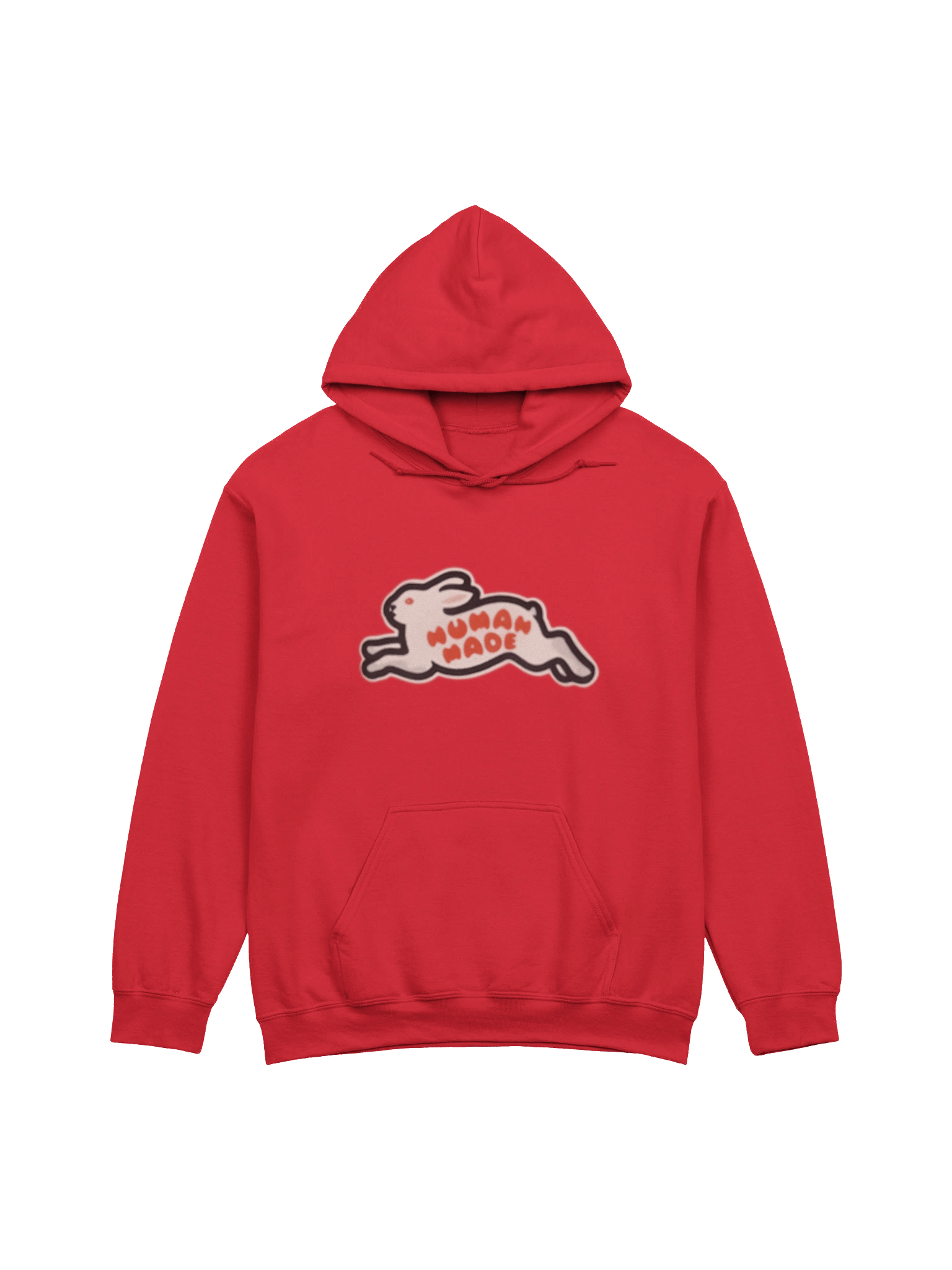 Human Made Rabbit Oversized Pullover Red Hoodie product image (1)