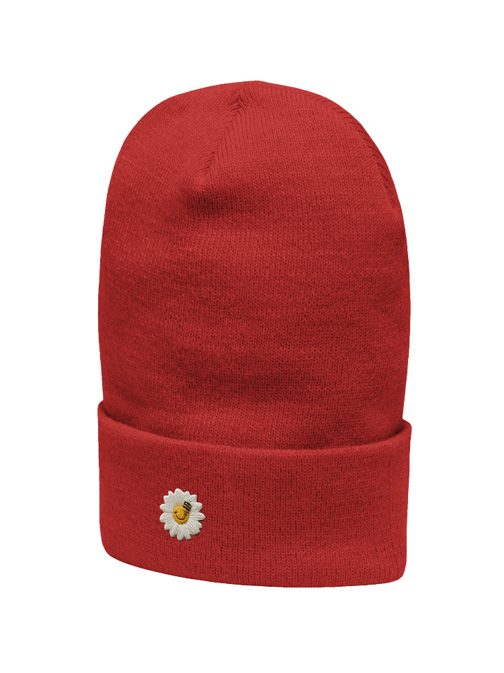 Buzzing Daisy Beanie Patch 🐝🌼 product image (2)