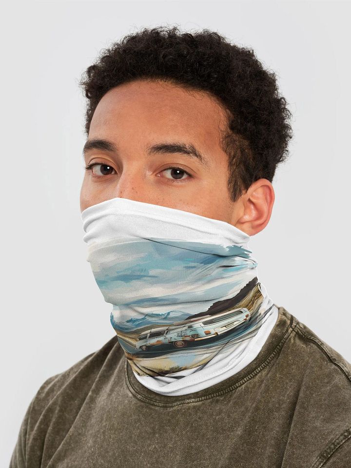 Glowing Skull All-Over Neck Gaiter product image (1)