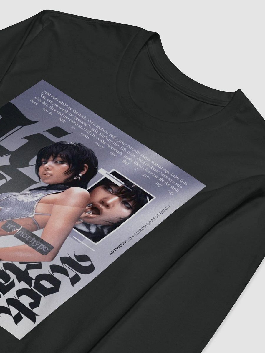 Lisa 'ROCKSTAR" Unisex Long Sleeve T-shirt product image (6)