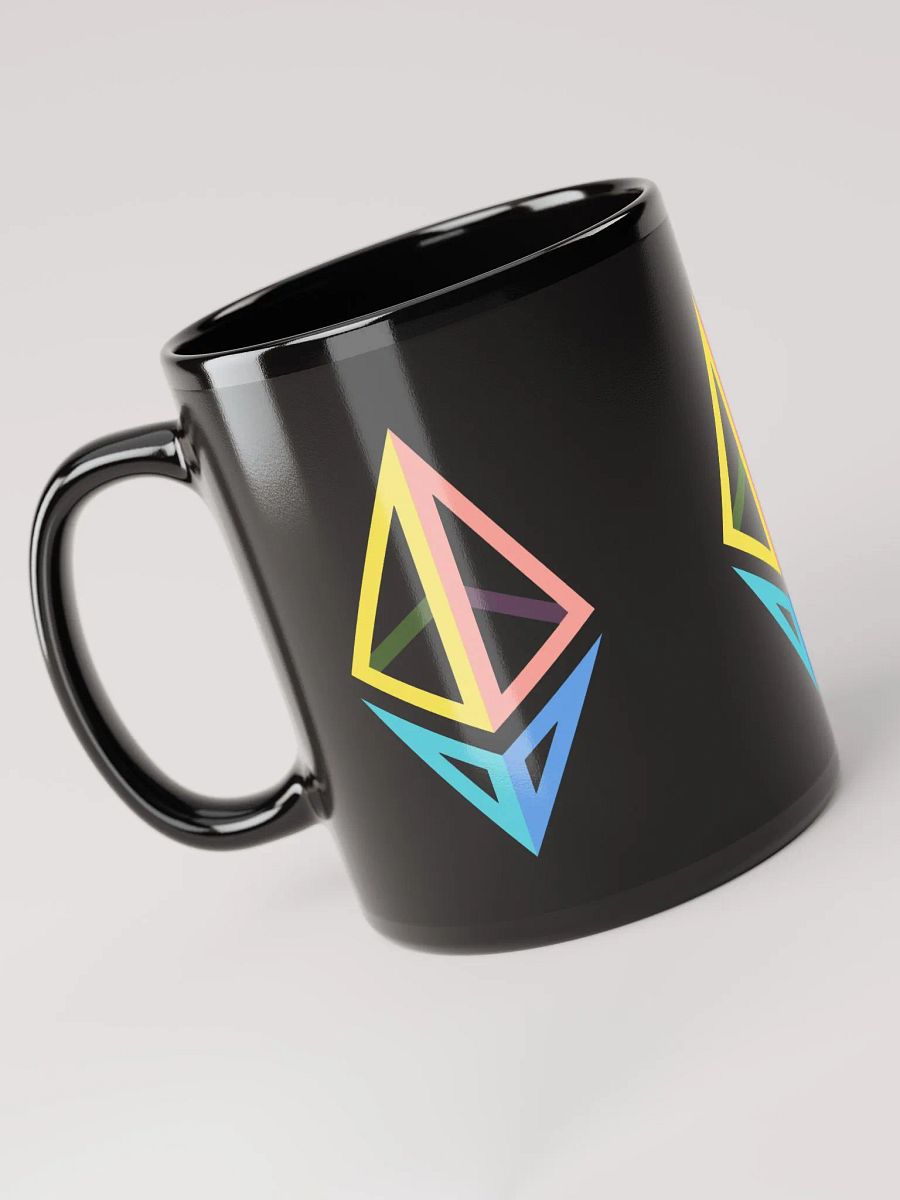 Ethereum Logo Black Mug product image (6)