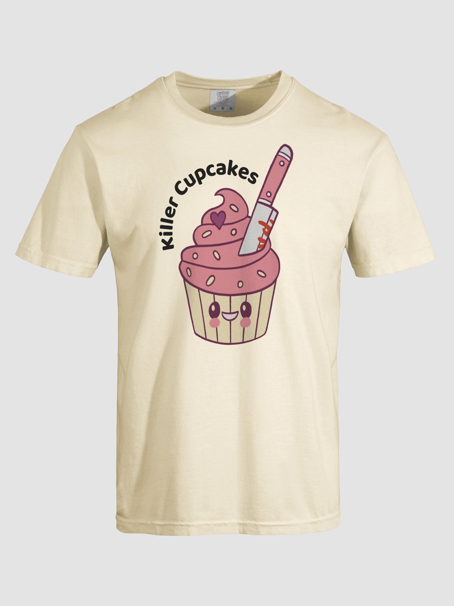 Killer Cupcakes T-Shirt – Hand-drawn Sweet, Sassy & Slightly Sinister product image (6)