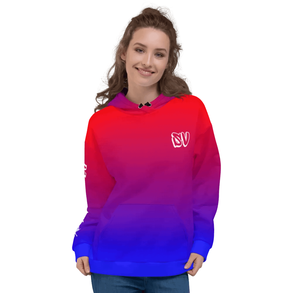 STRAIGHT VIBIN NEON COLOR FADE STYLE DEATH NOTE HOODIE product image (3)