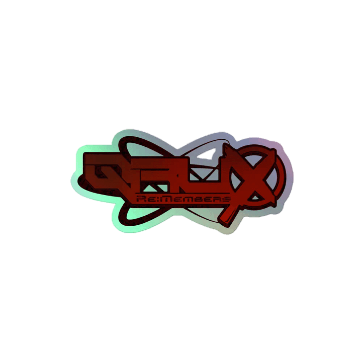 QRUX Re:Members Holographic Stickers product image (1)