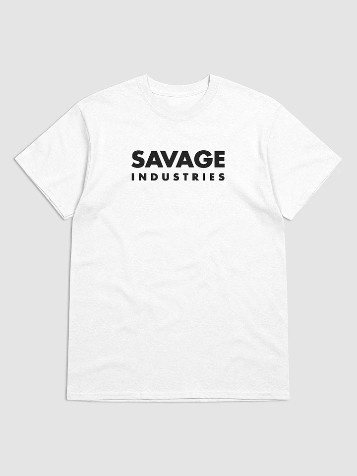 Savage Industries (White) (Classic Tee) product image (1)