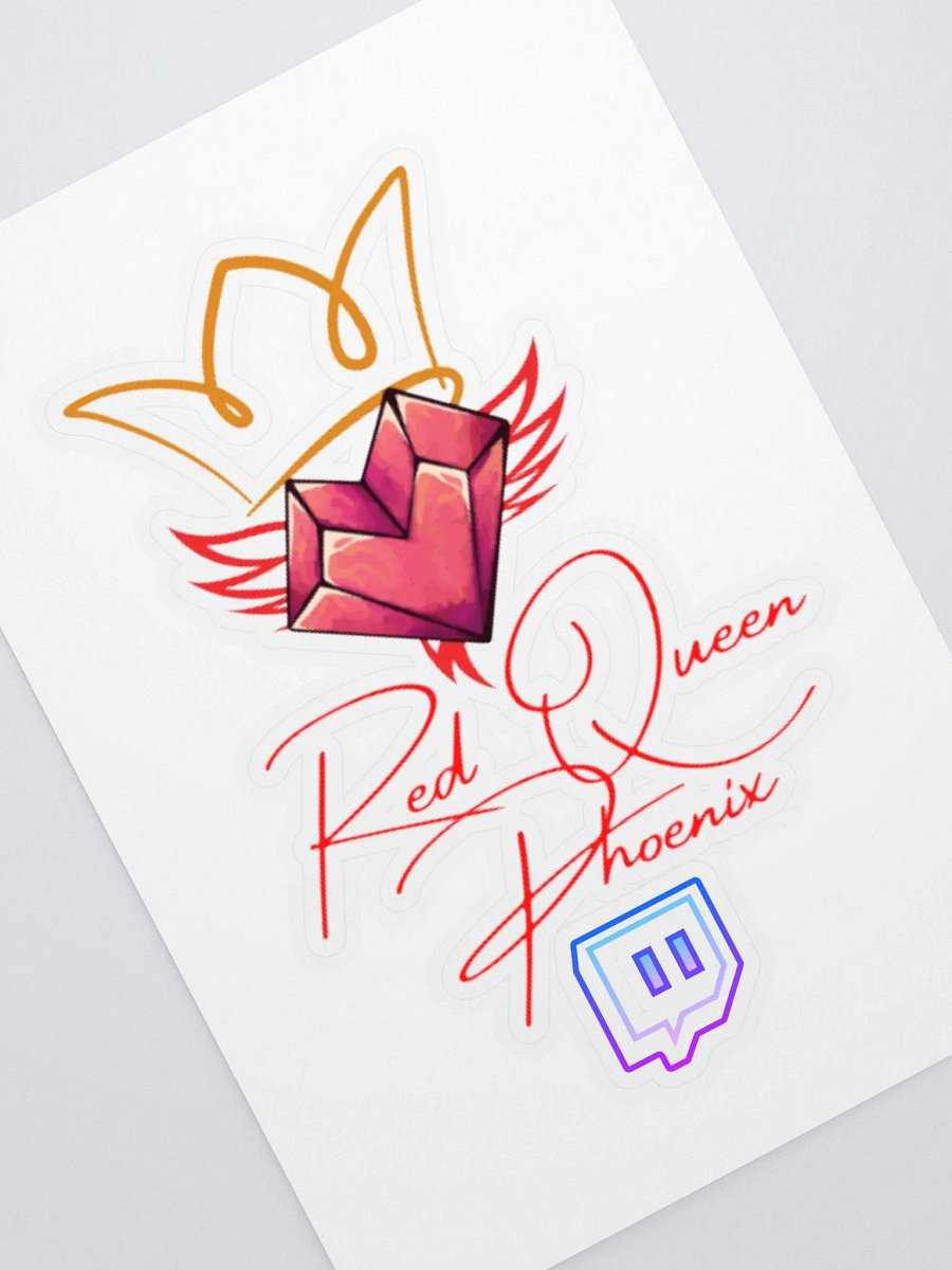 Red Queen Phoenix - Sticker product image (1)