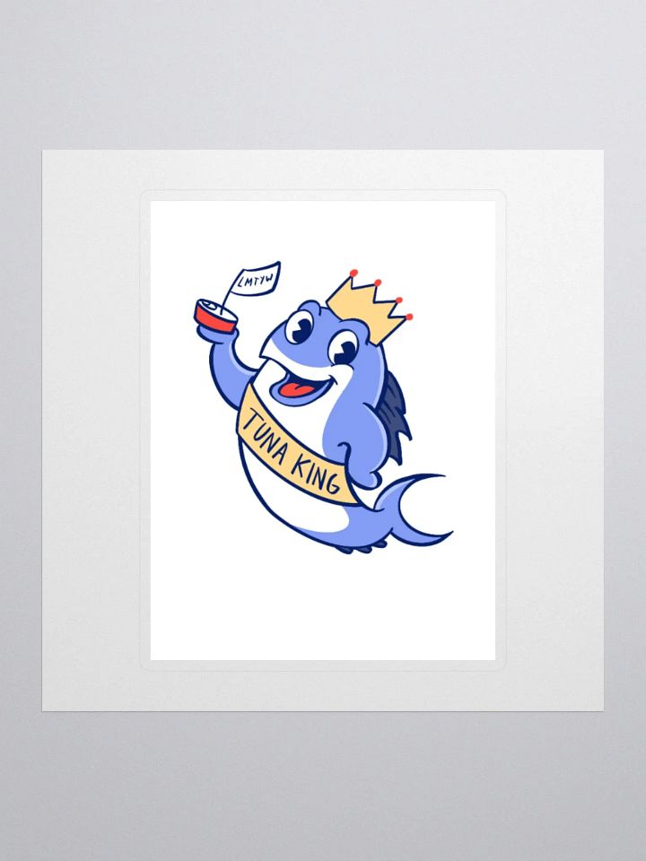 Tuna King Sticker product image (1)