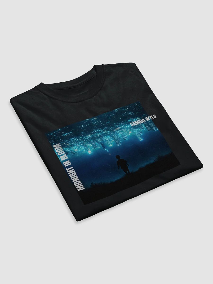 MIDNIGHT IN BLOOM (UNISEX) Organic cotton (Black) product image (6)