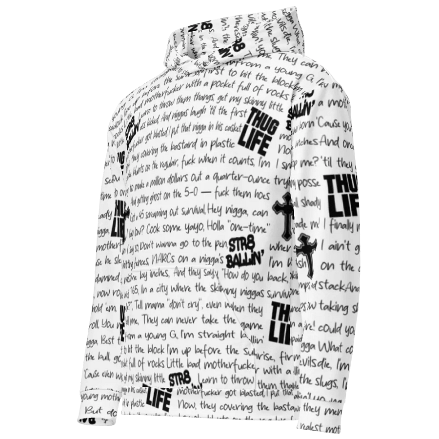 Str8 Ballin' - 2Pac - WHITE - Unisex Hoodie product image (1)