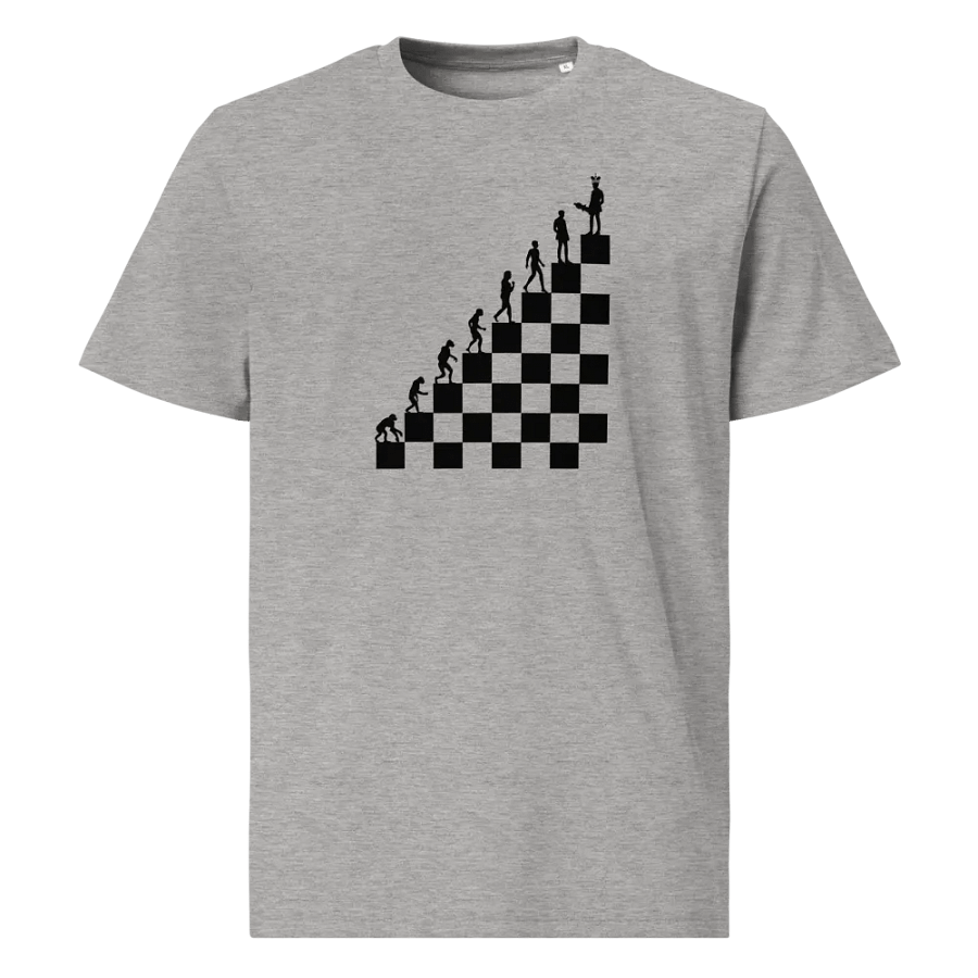 The Evolution of Chess T-Shirt - Light Edition product image (1)