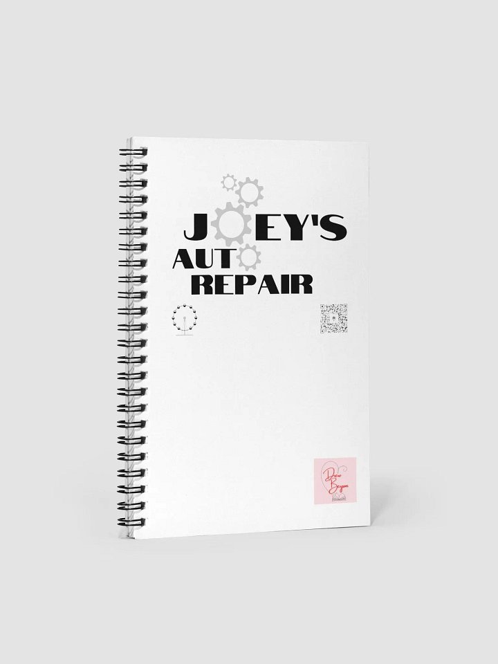Joey's Auto Repair Notebook - Heartstrings & Deceptions Series product image (1)