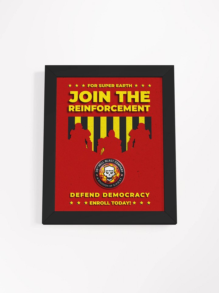 Hell Blast Recruitment Poster #2 product image (1)