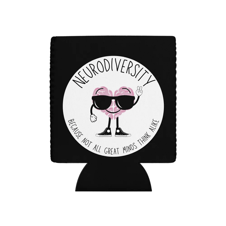 Great Minds Neurodiversity Coozie product image (1)