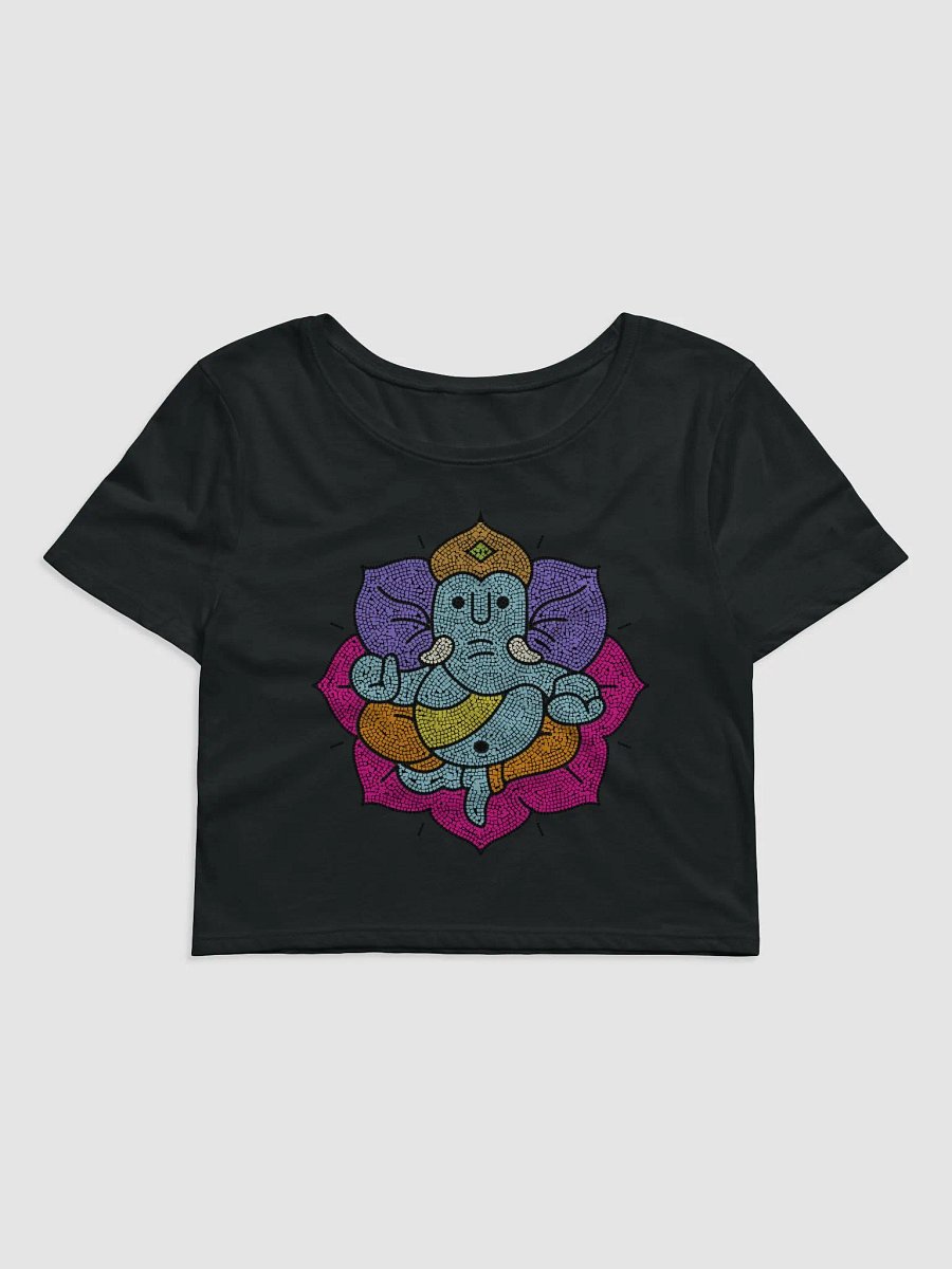 Ganesha Mosaic Crop Tee product image (1)