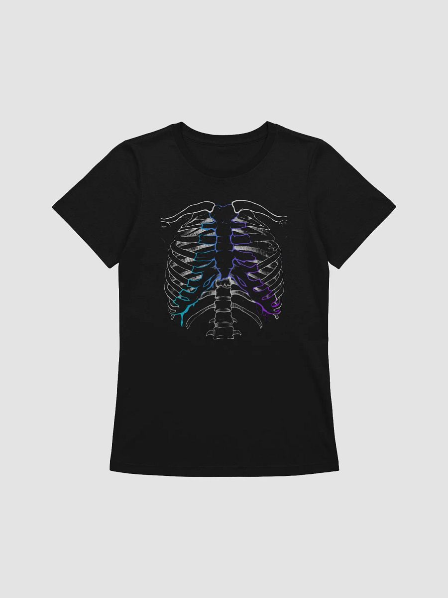 Graident Rib Femme Line Tee - Black product image (1)