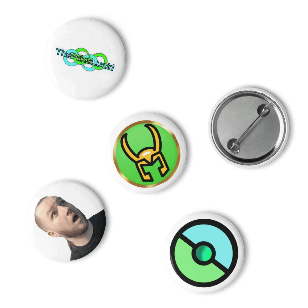 TheMikeLucid Pin Set!! product image (4)