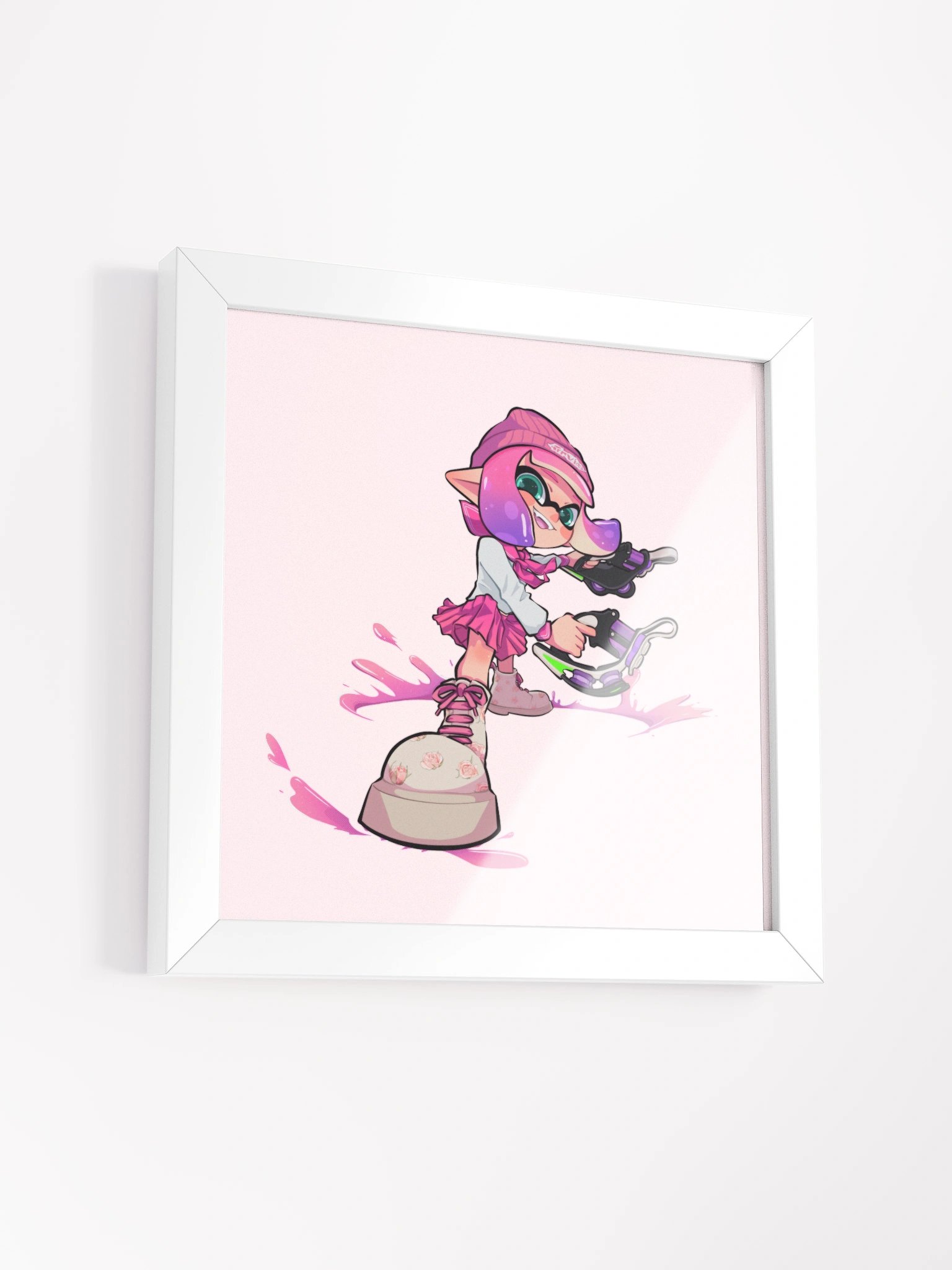 Framed Squid Kid Print product image (3)