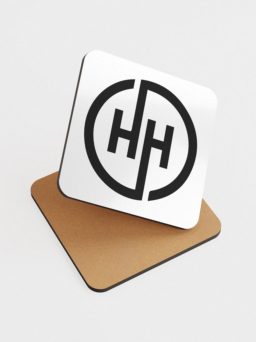 HH Monogram - Glossed Cork Coasters product image (2)