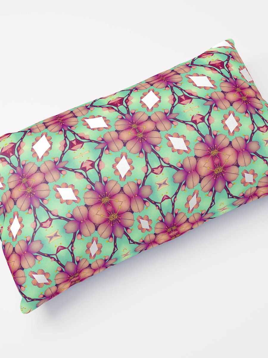 Elegant Diamond & Floral Pillow product image (4)