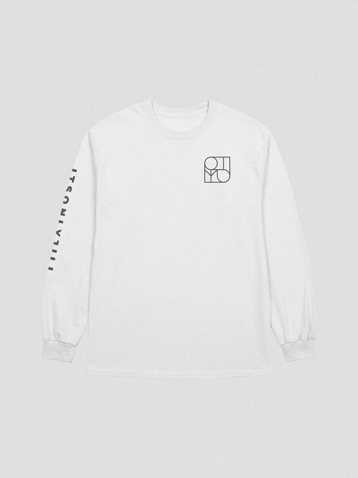 NEW - Minimal/Modern Logo Long Sleeve (Black) product image (1)
