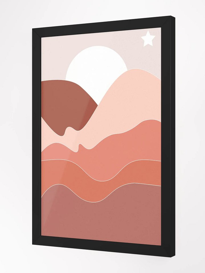 Sunset Hills Framed Poster product image (9)