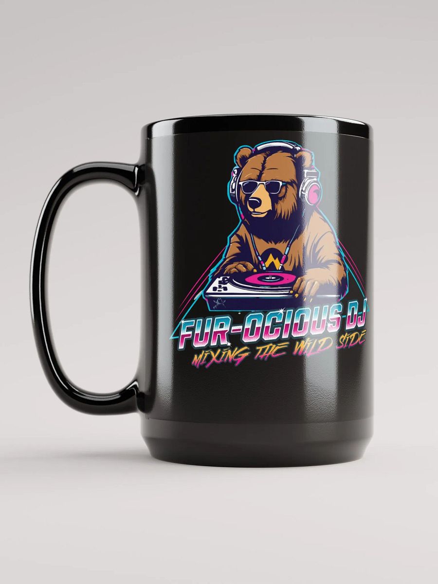 Fur-ocious DJ and Cowboy Hat Mug product image (6)