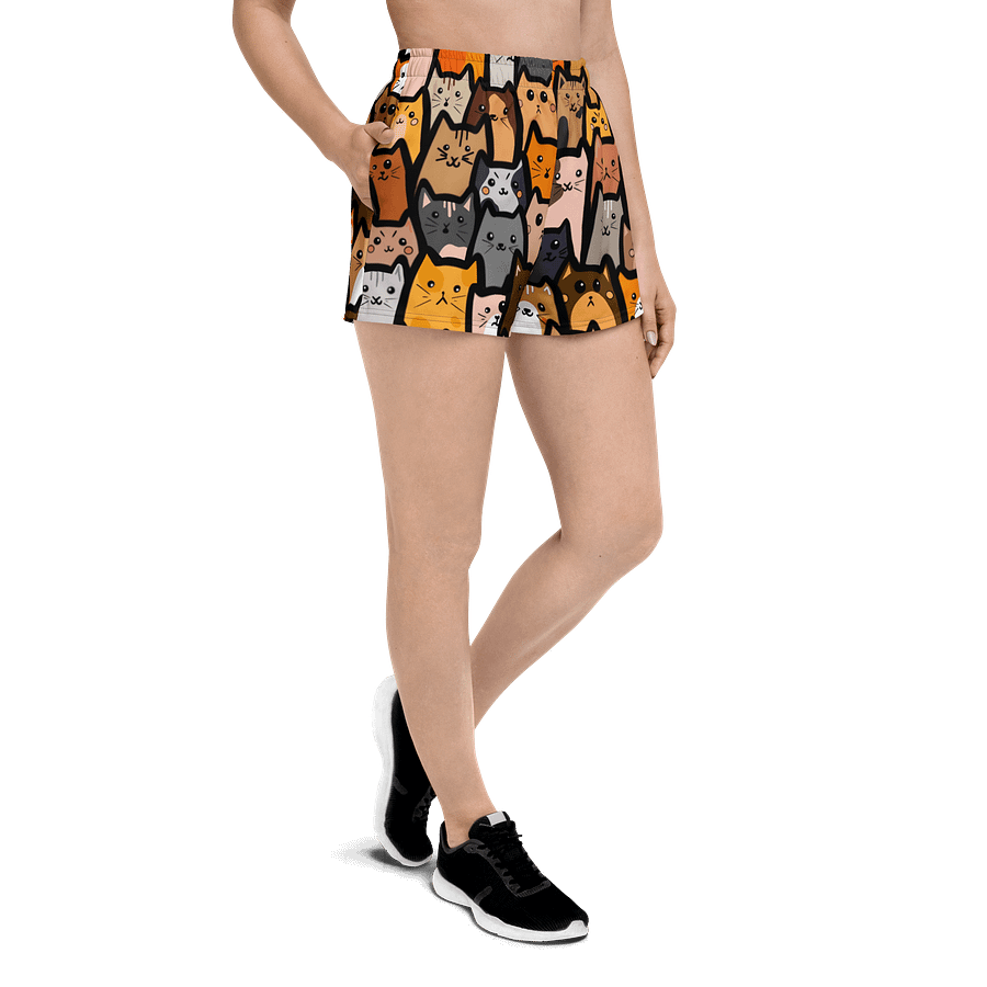 "Cats" Unisex Athletic Shorts product image (3)