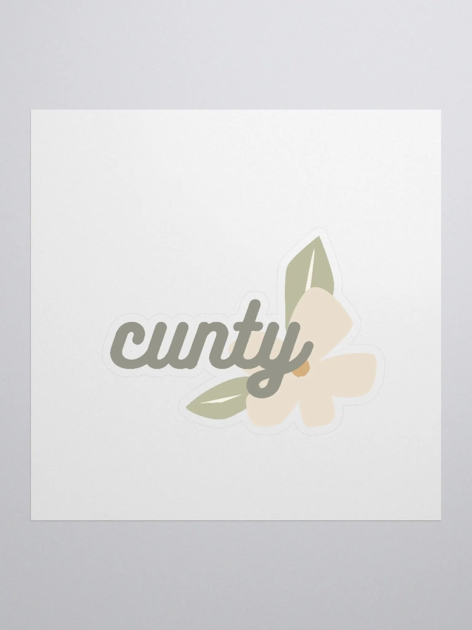 c*nty vinyl sticker product image (1)