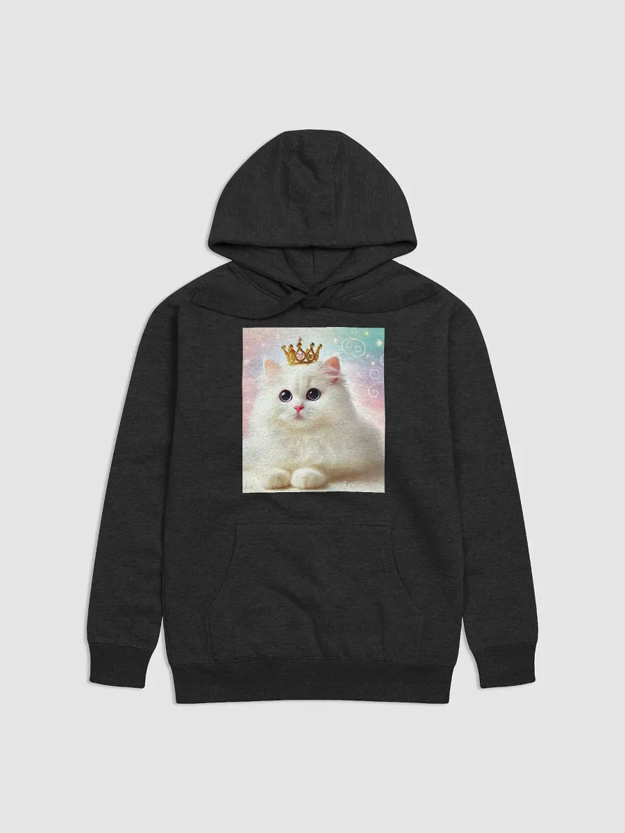 Black Hoodie with cat product image (1)