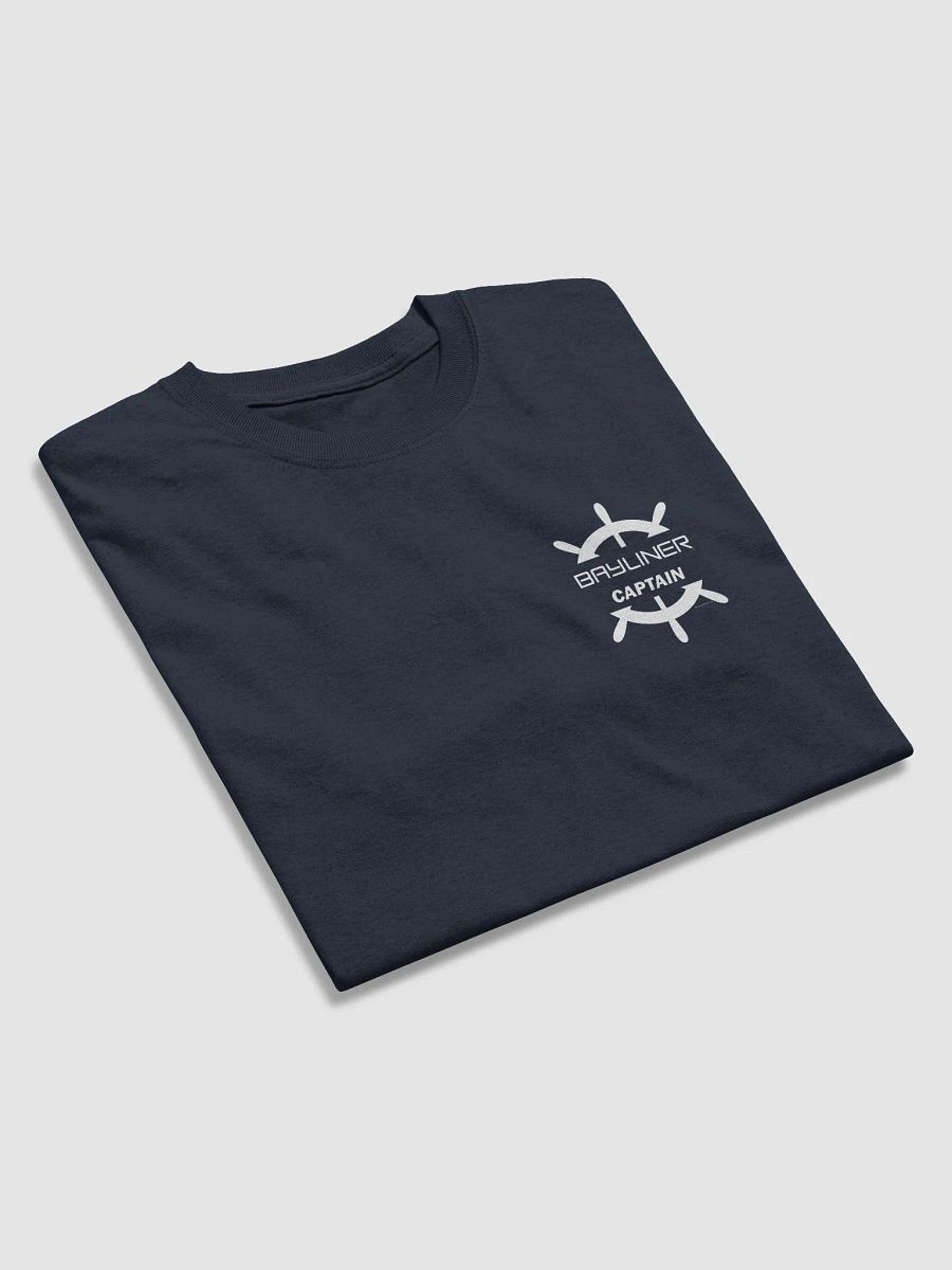 Bayliner Captain - T-Shirt - Dark Shirt w/White Logo product image (5)