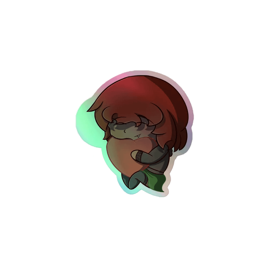 Miko Floating Heart Holo-Sticker! product image (1)
