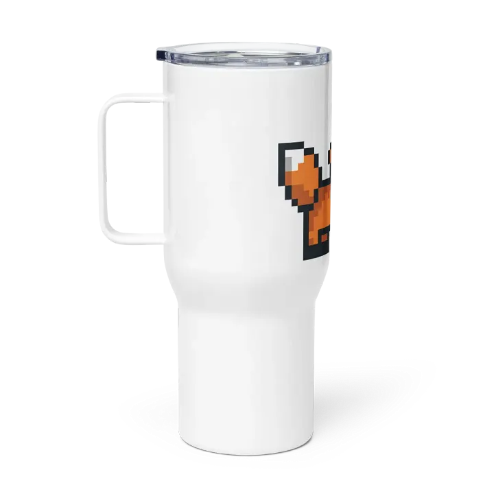 Fox Pixel Art Travel Mug product image (1)