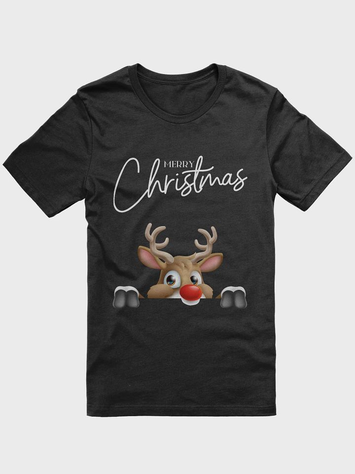 Reindeer-Themed Christmas T-Shirt product image (8)