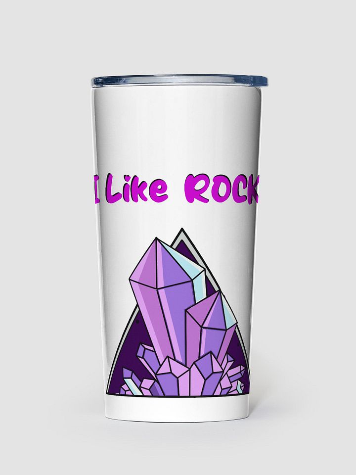 I Like rocks Stainless sleet Tumblr 20 oz product image (1)
