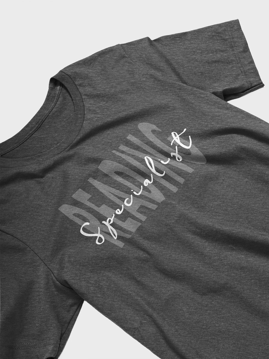 Reading Specialist Literacy Teacher - Unisex T-shirt Bella Canvas 3001 product image (12)