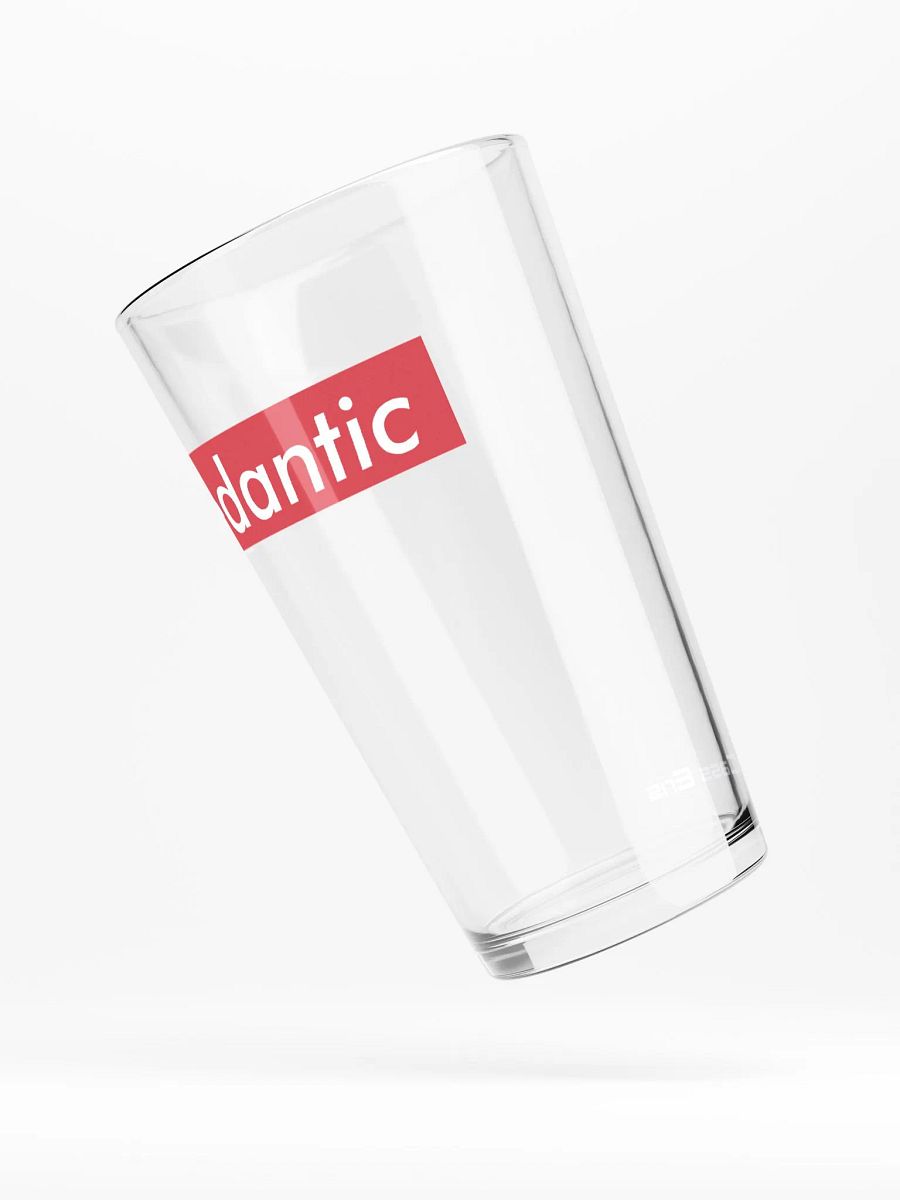 Pedantic Pint Glass product image (4)