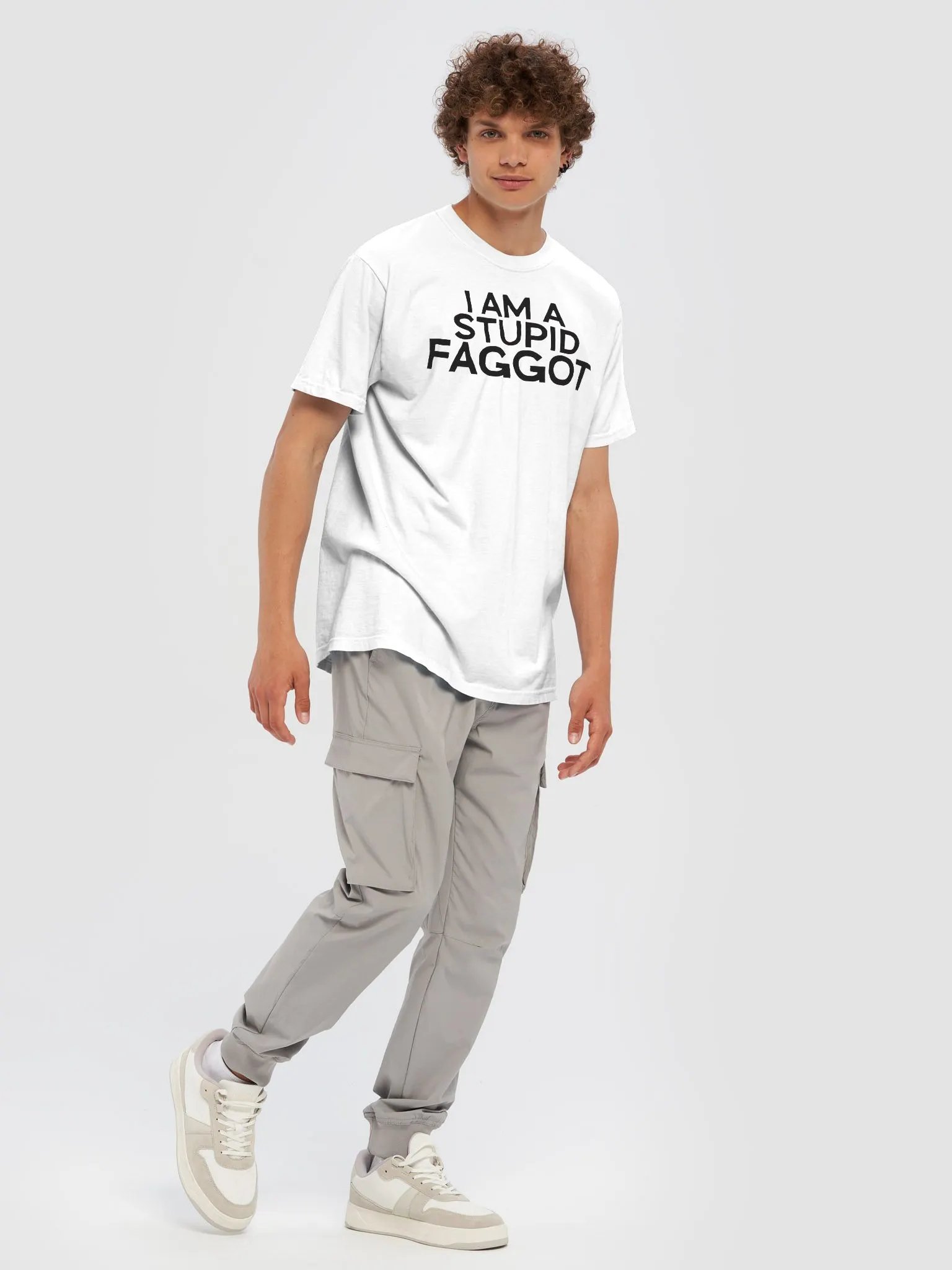 I Am A Stupid Faggot Shirt product image (1)