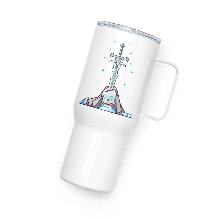 Sword in the Skull - Lich Variation - Tumbler w/Handle product image (4)