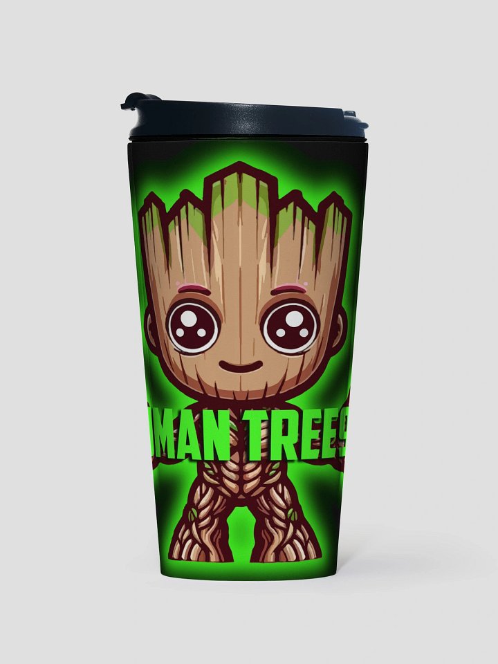 Stainless Steel Travel Mug Green Glow product image (1)