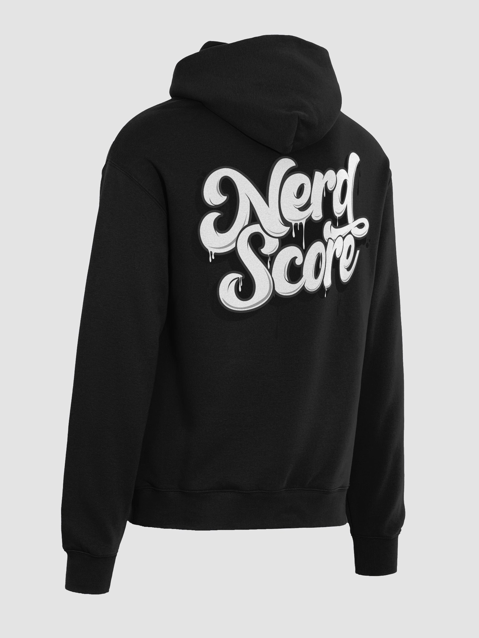 Nerdorino Hoodie White Logo product image (5)
