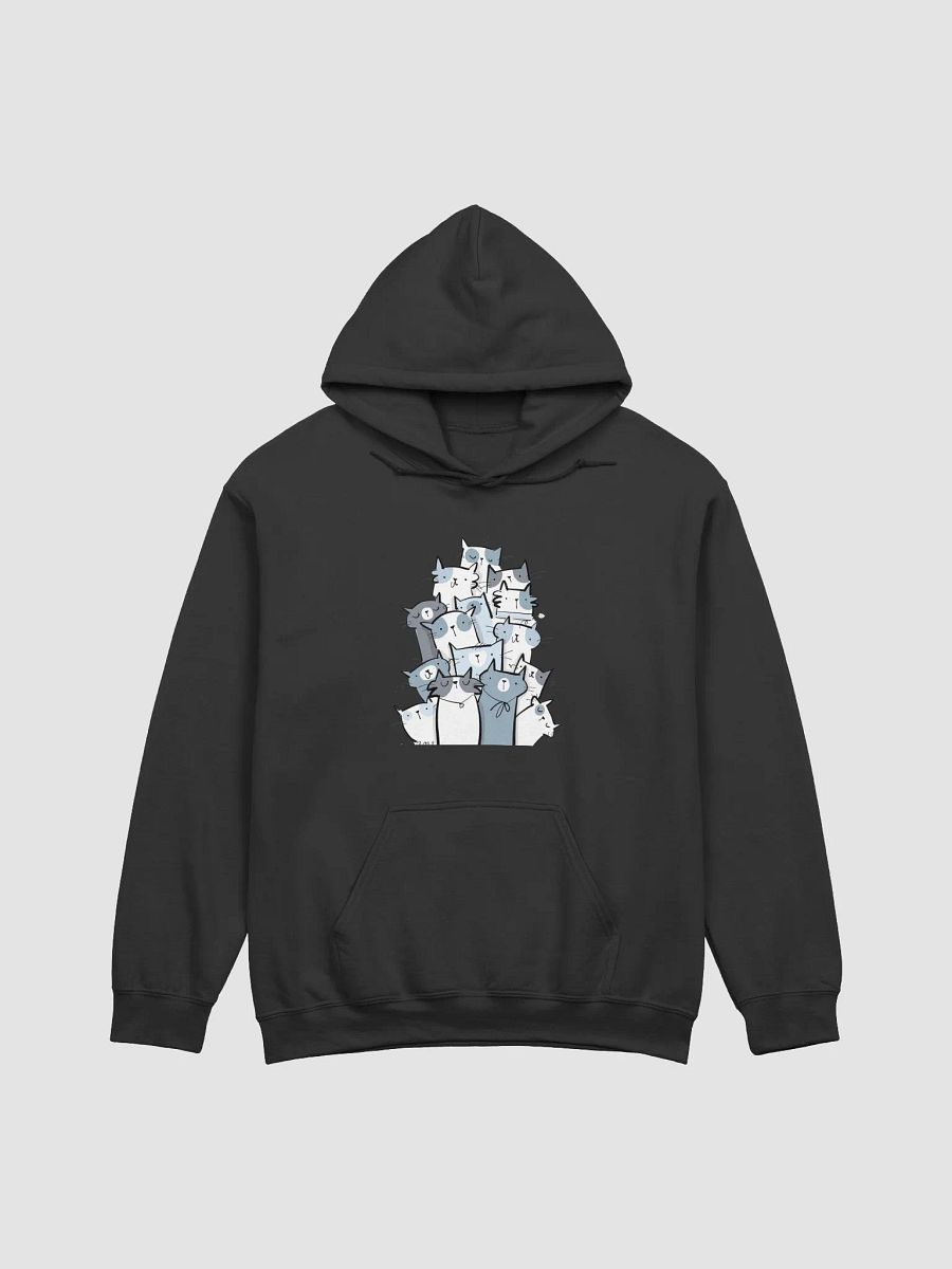 Cartoon Cat Crowd Hoodie product image (9)