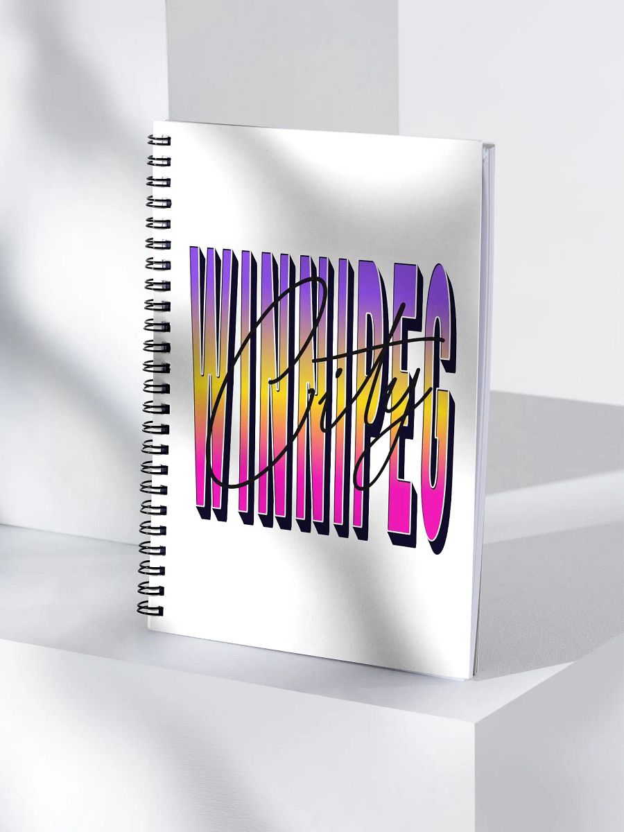 Winnipeg City Vibes Spiral Notebook product image (1)
