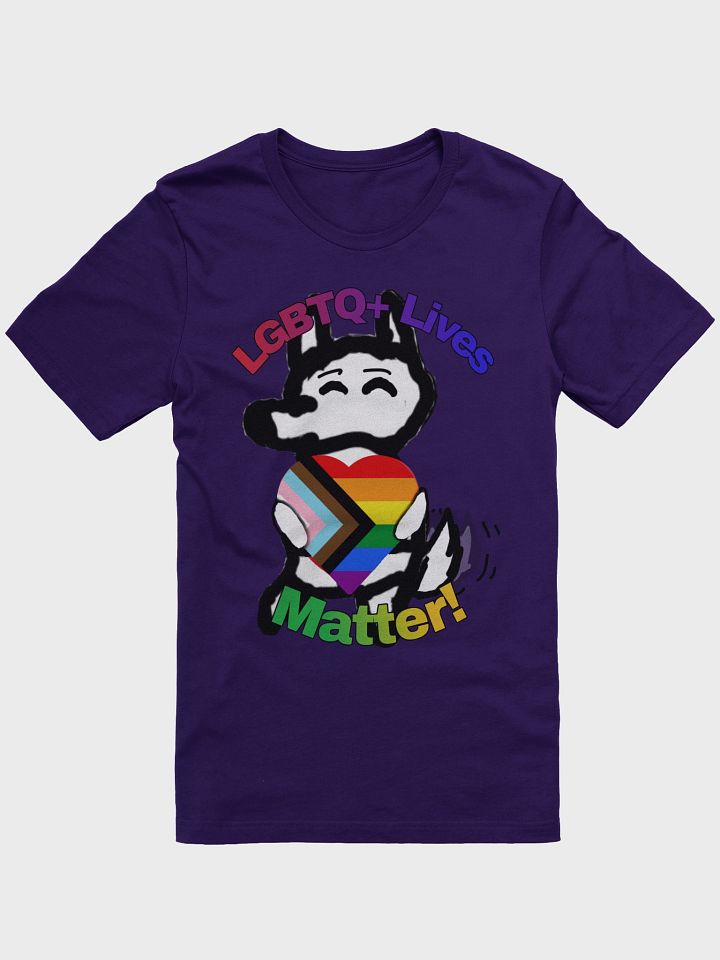 LGBTQ+ Lives Matter Supersoft T-Shirt product image (3)